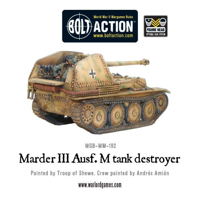 Bolt Action - Marder III Ausf. M tank destroyer - WGB-WM-192