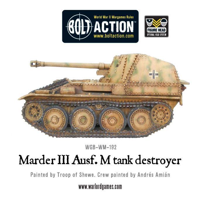 Bolt Action - Marder III Ausf. M tank destroyer - WGB-WM-192