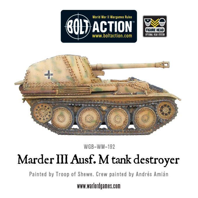 Bolt Action - Marder III Ausf. M tank destroyer - WGB-WM-192