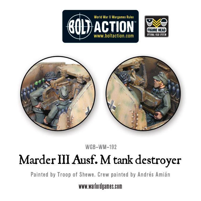 Bolt Action - Marder III Ausf. M tank destroyer - WGB-WM-192