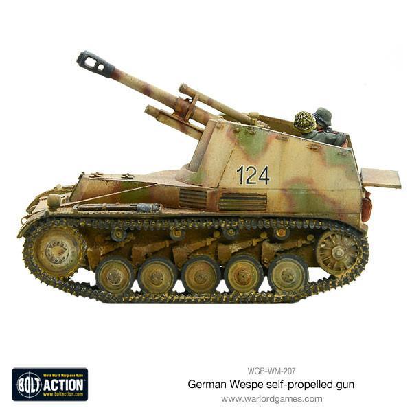 Bolt Action - Wespe self-propelled gun - WGB-WM-207