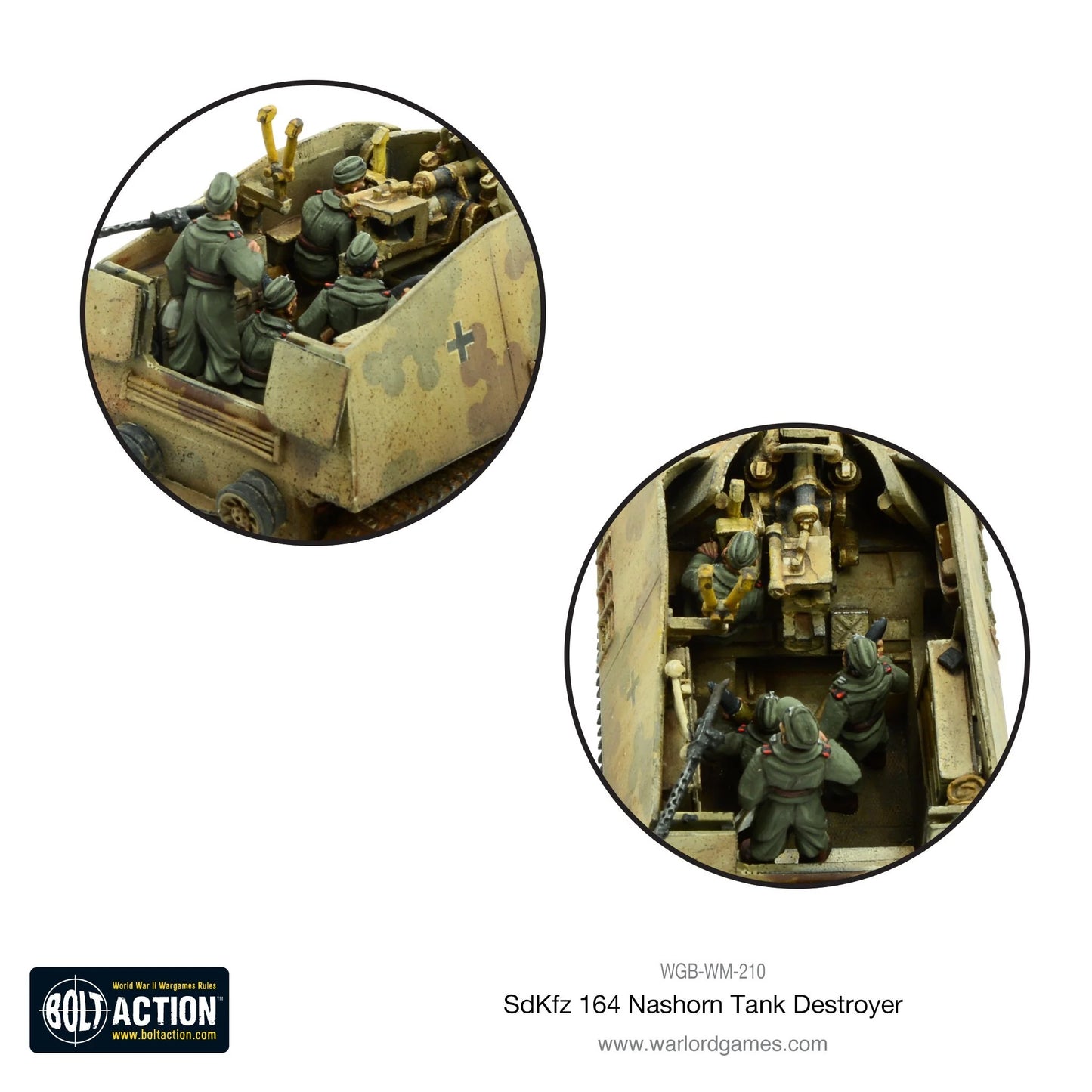 Bolt Action - Sd.Kfz 164 Nashorn tank destroyer - WGB-WM-210