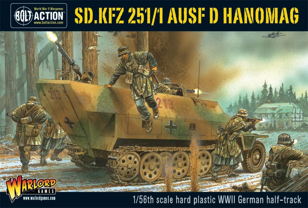 Bolt Action 2 Sd.Kfz 251/1 Ausf D Hanomag - EN - 402012003