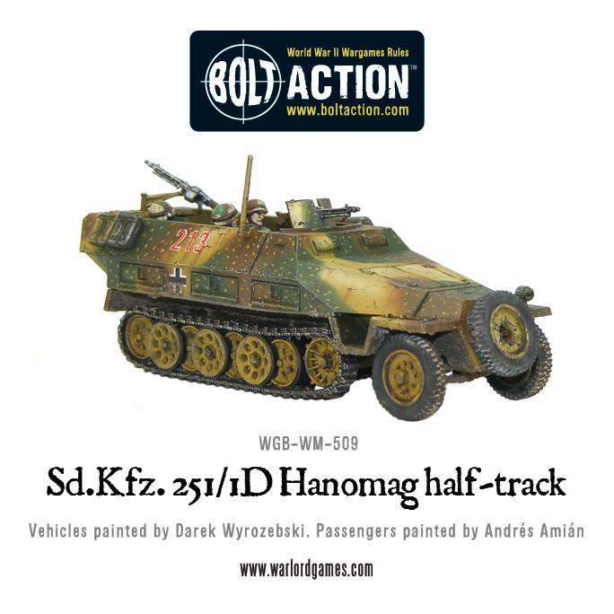 Bolt Action 2 Sd.Kfz 251/1 Ausf D Hanomag - EN - 402012003