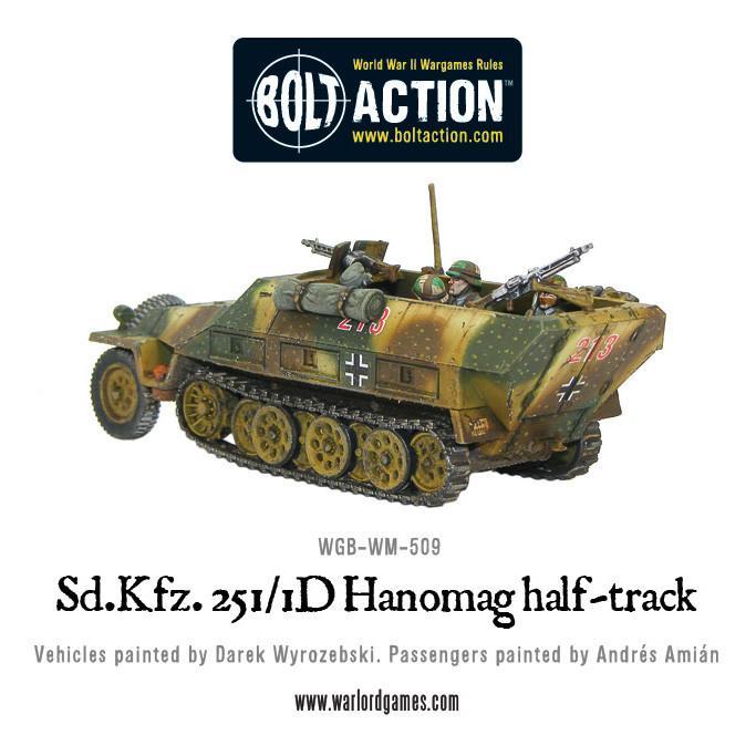 Bolt Action 2 Sd.Kfz 251/1 Ausf D Hanomag - EN - 402012003