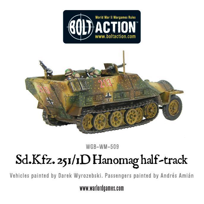 Bolt Action 2 Sd.Kfz 251/1 Ausf D Hanomag - EN - 402012003