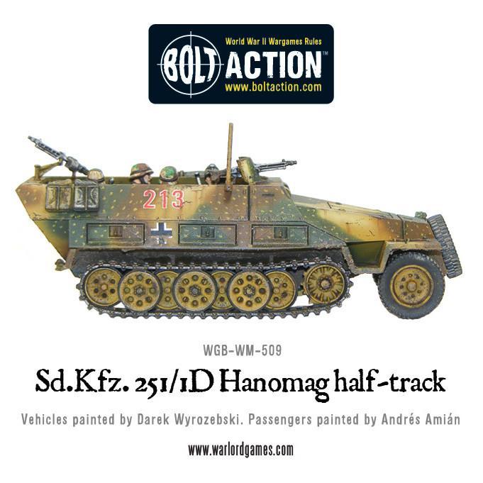 Bolt Action 2 Sd.Kfz 251/1 Ausf D Hanomag - EN - 402012003