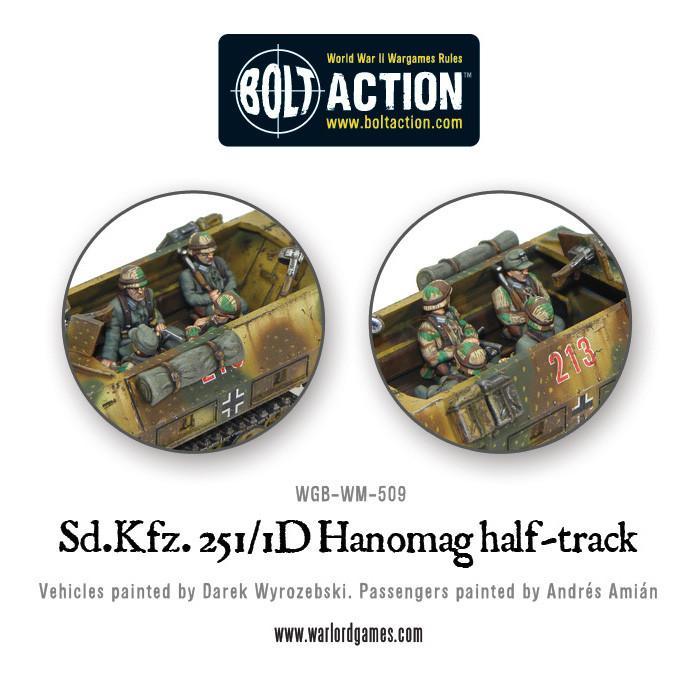 Bolt Action 2 Sd.Kfz 251/1 Ausf D Hanomag - EN - 402012003