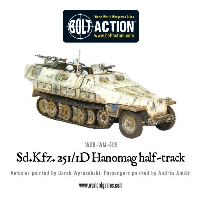 Bolt Action 2 Sd.Kfz 251/1 Ausf D Hanomag - EN - 402012003