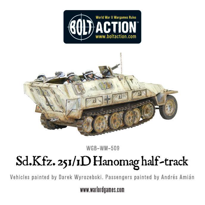 Bolt Action 2 Sd.Kfz 251/1 Ausf D Hanomag - EN - 402012003