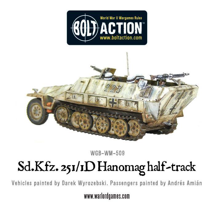 Bolt Action 2 Sd.Kfz 251/1 Ausf D Hanomag - EN - 402012003