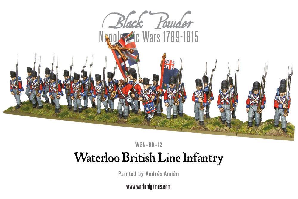 Napoleonic British Line Infantry (Waterloo campaign) - WGN-BR-12