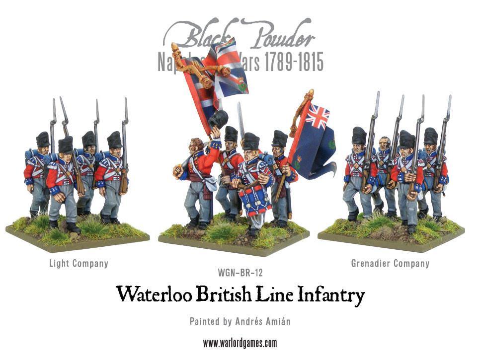 Napoleonic British Line Infantry (Waterloo campaign) - WGN-BR-12