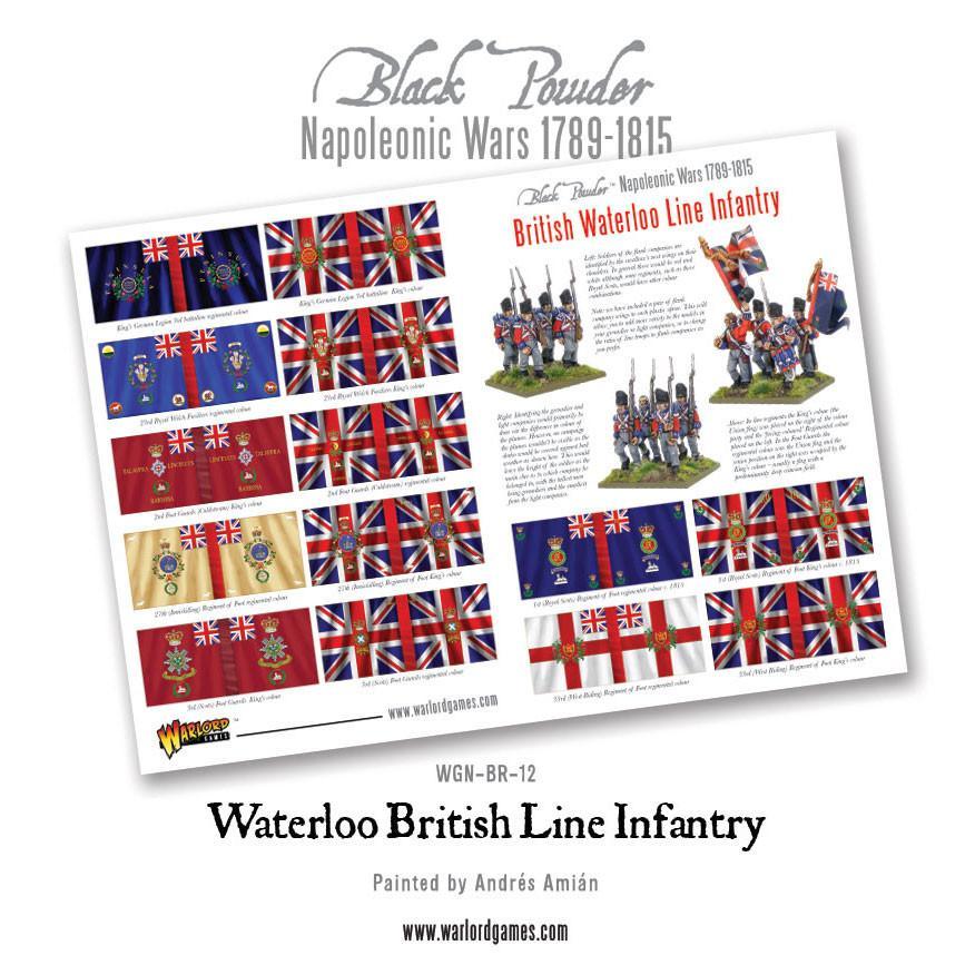 Napoleonic British Line Infantry (Waterloo campaign) - WGN-BR-12