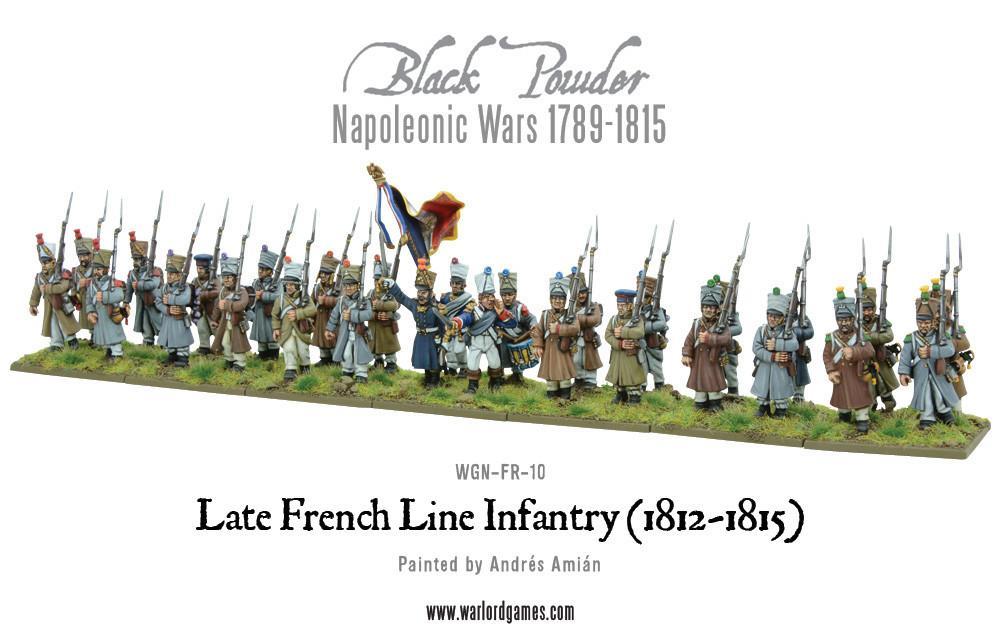 Black Powder - Late French Line Infantry (1812-1815) - EN - WGN-FR-10