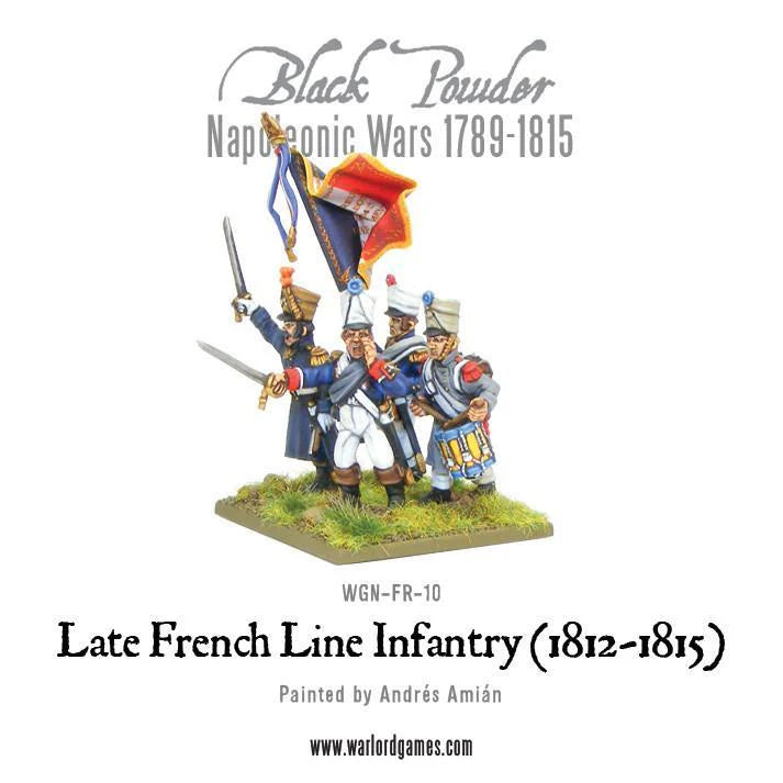 Black Powder - Late French Line Infantry (1812-1815) - EN - WGN-FR-10