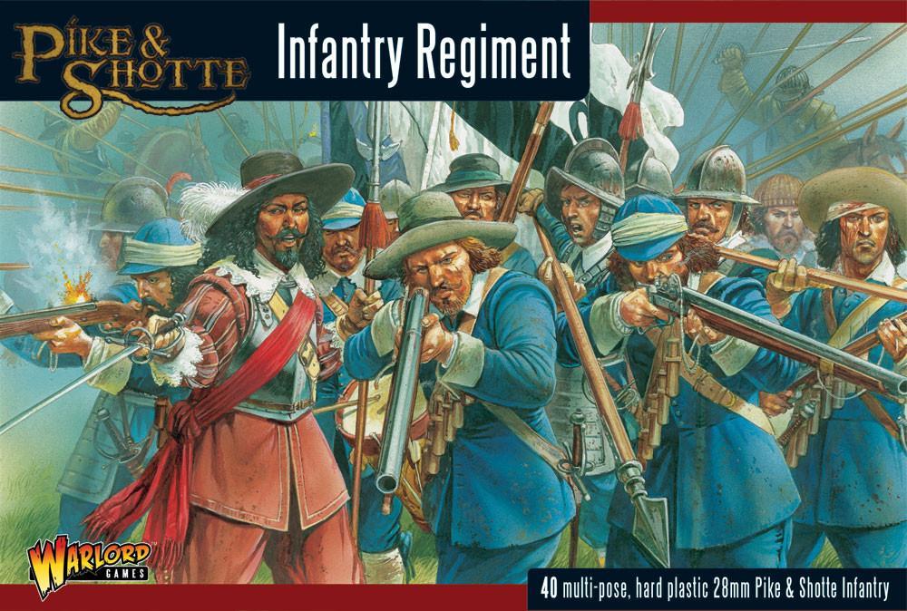 Infantry Regiment Plastic Boxed Set - EN - WGP-22