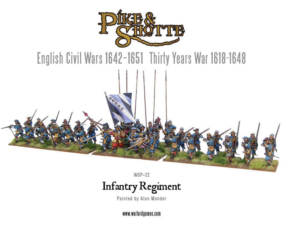 Infantry Regiment Plastic Boxed Set - EN - WGP-22