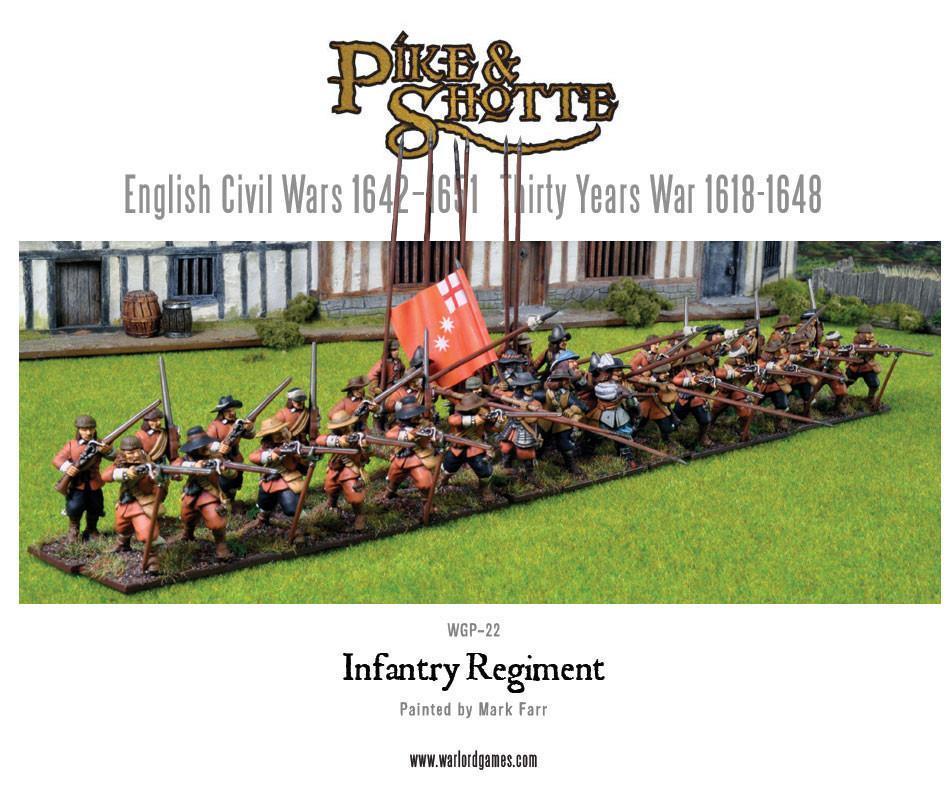 Infantry Regiment Plastic Boxed Set - EN - WGP-22