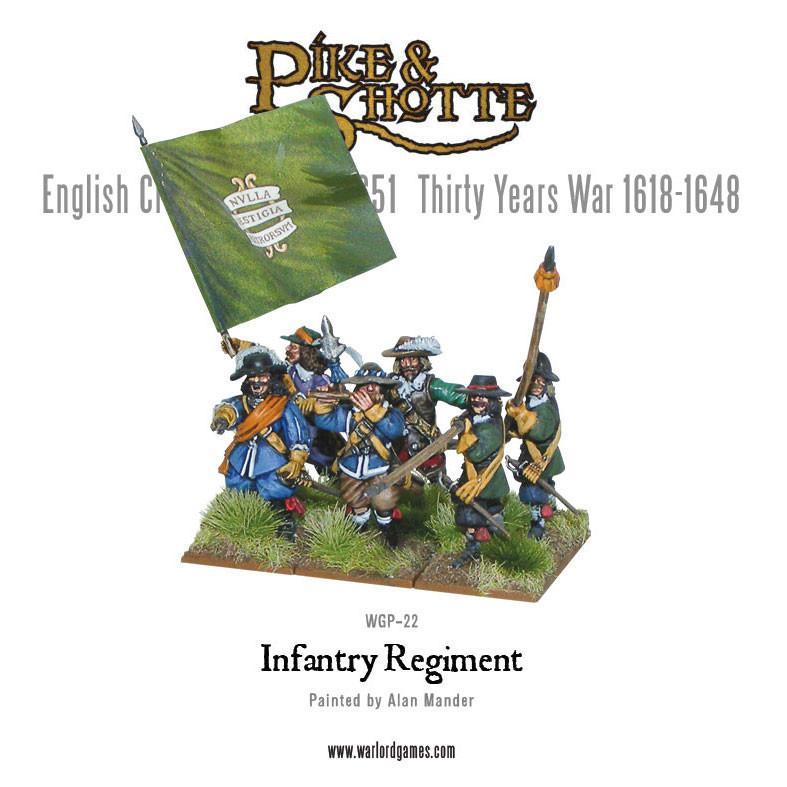 Infantry Regiment Plastic Boxed Set - EN - WGP-22