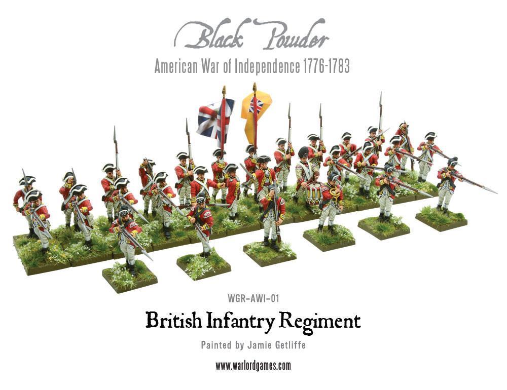 Black Powder British Infantry Regiment - EN - WGR-AWI-01