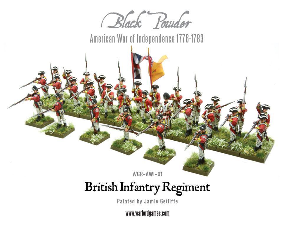 Black Powder British Infantry Regiment - EN - WGR-AWI-01