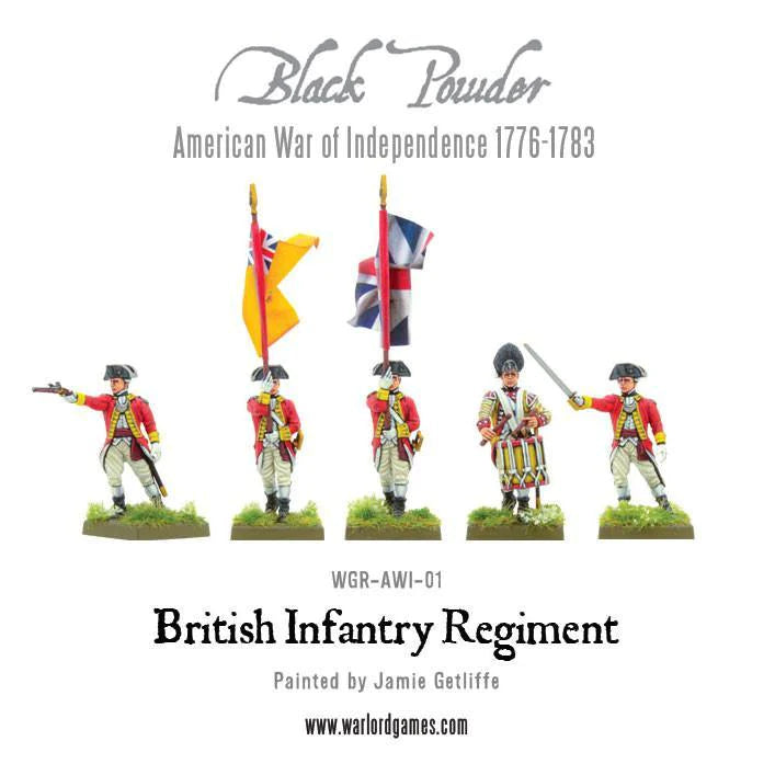 Black Powder British Infantry Regiment - EN - WGR-AWI-01