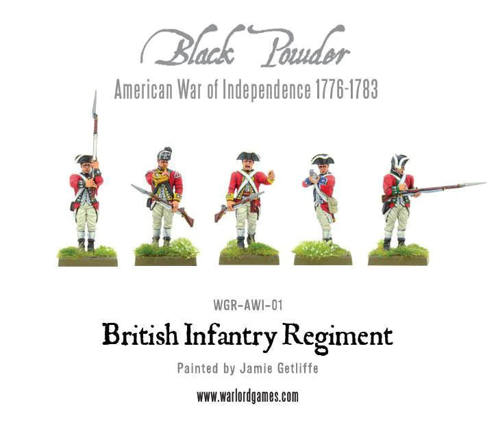 Black Powder British Infantry Regiment - EN - WGR-AWI-01