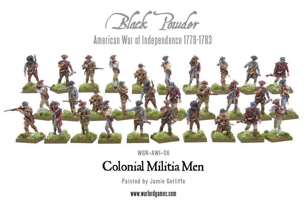 Black Powder Colonial Militia Men - EN - 302013402