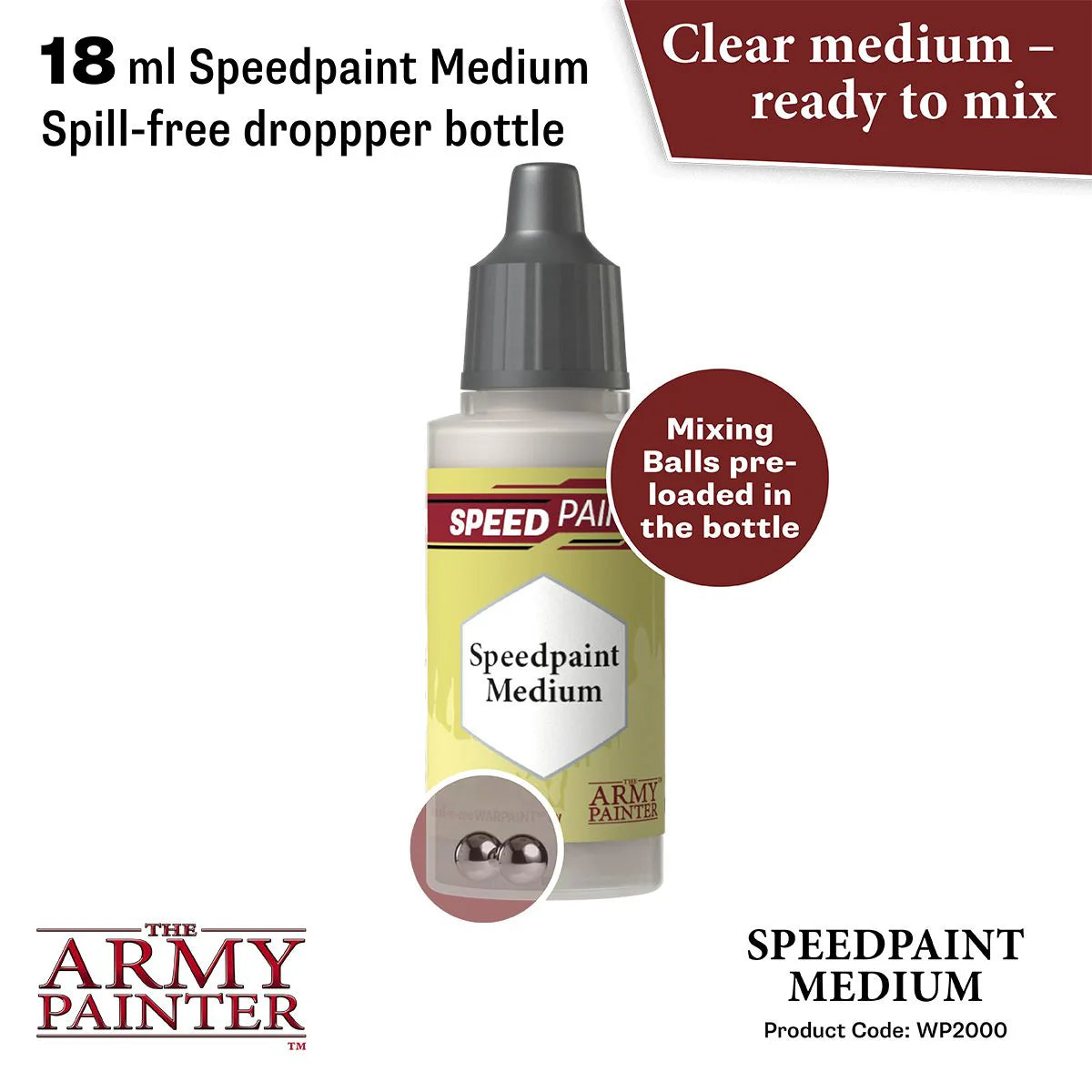 The Army Painter: Speedpaint: Speedpaint Medium - WP2000