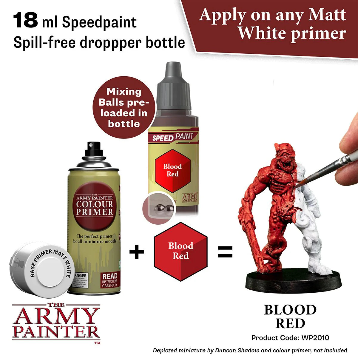 The Army Painter: Speedpaint Singles: Blood Red - WP2010