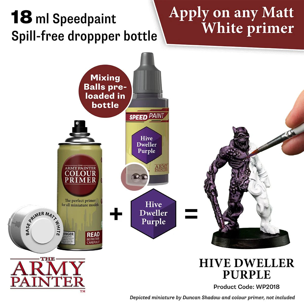 The Army Painter Speedpaint Singles - Hive Dweller Purple - WP2018