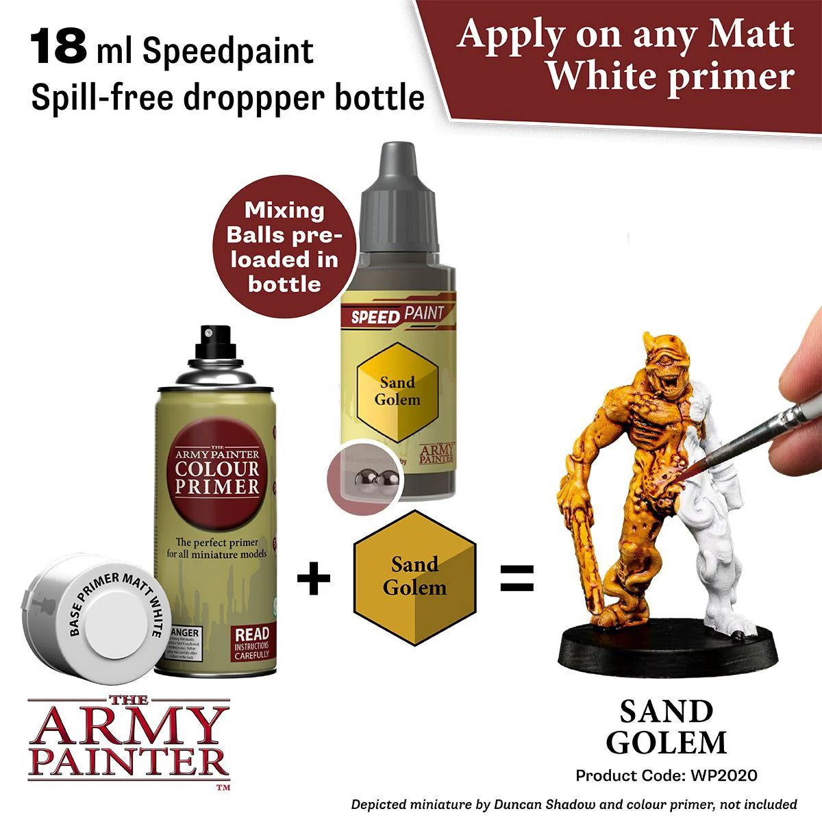 The Army Painter: Speedpaint: Sand Golem - WP2020