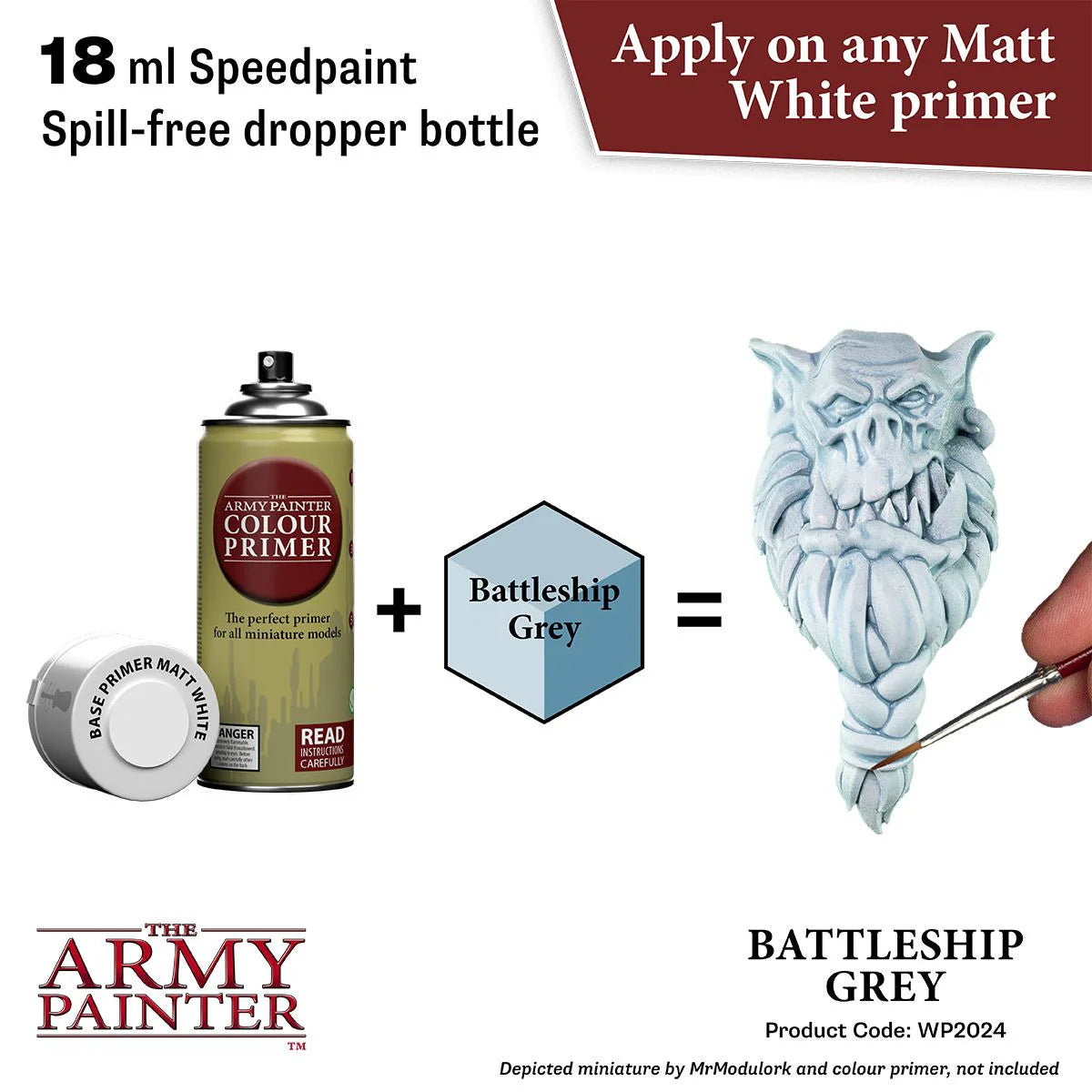 The Army Painter: Speedpaint: Battleship Grey - WP2024