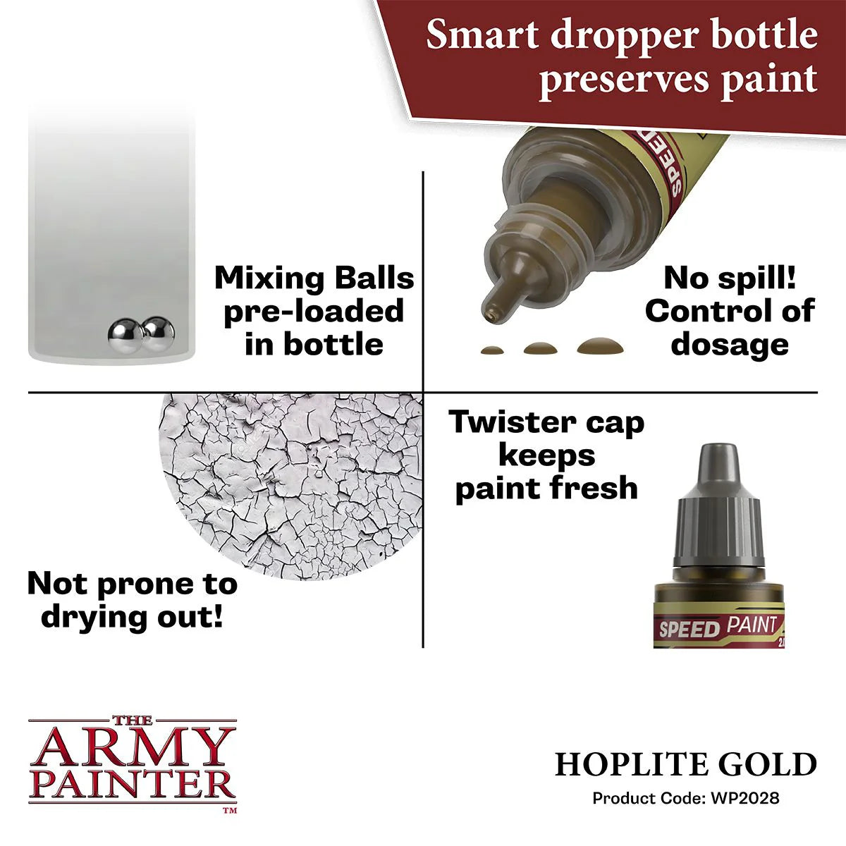 The Army Painter: Speedpaint: Hoplite Gold - WP2028