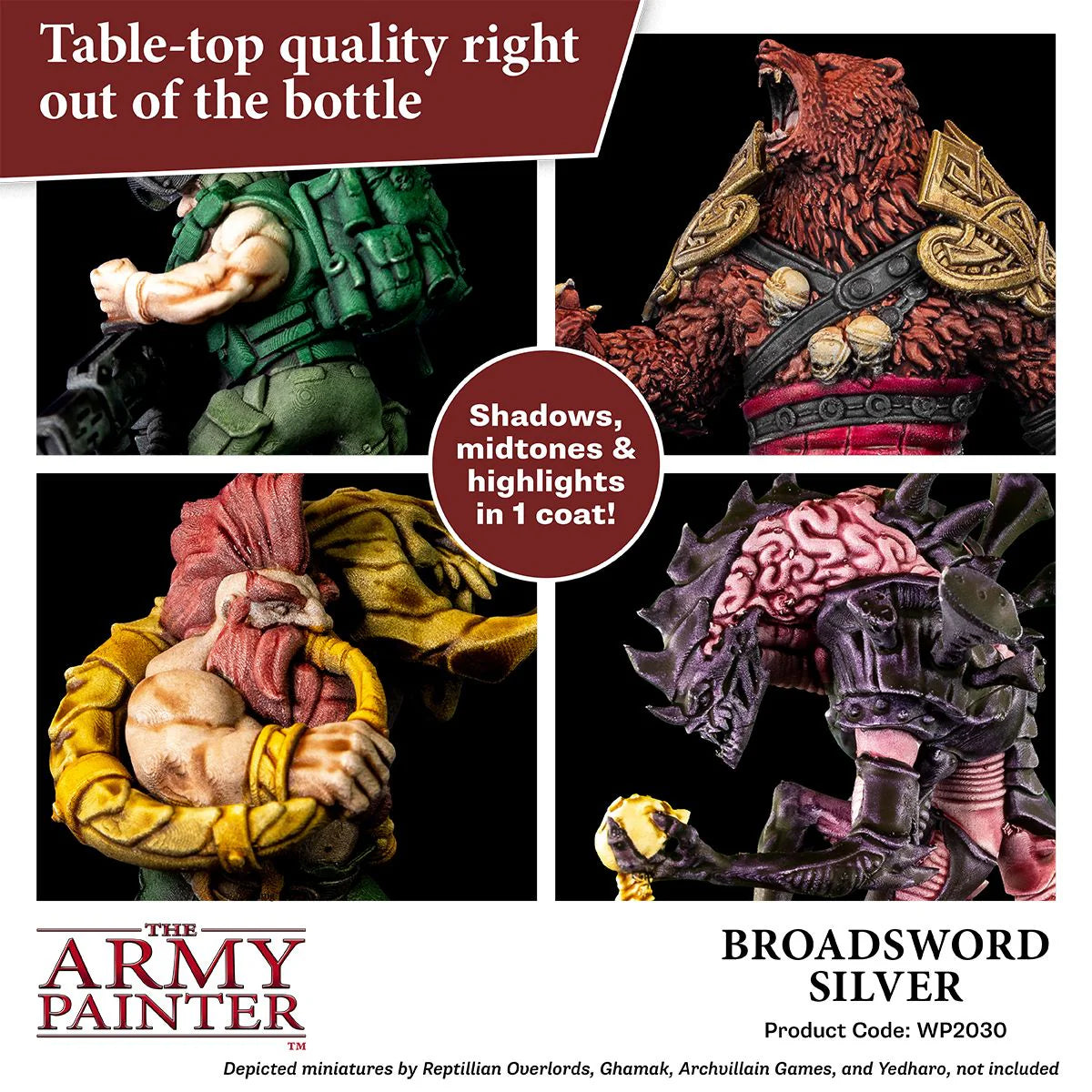 The Army Painter: Speedpaint: Broadsword Silver - WP2030