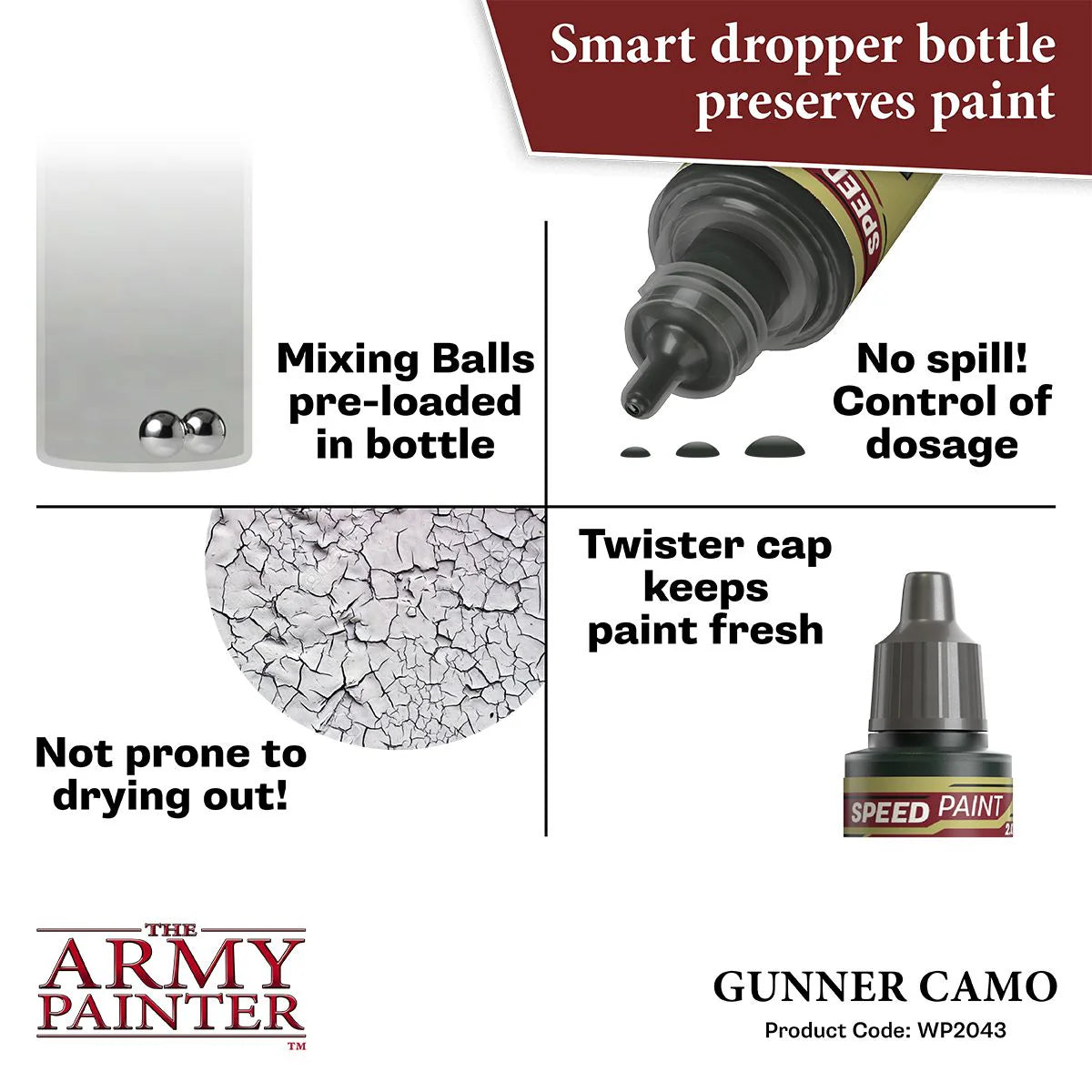 The Army Painter Speedpaint - Gunner Camo - WP2043