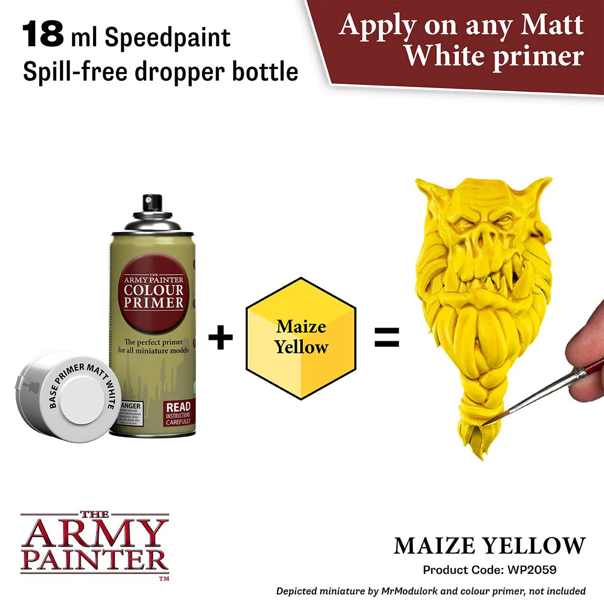 The Army Painter: Speedpaint: Maize Yellow - WP2059