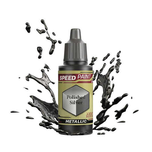 The Army Painter: Speedpaint: Polished Silver - WP2071