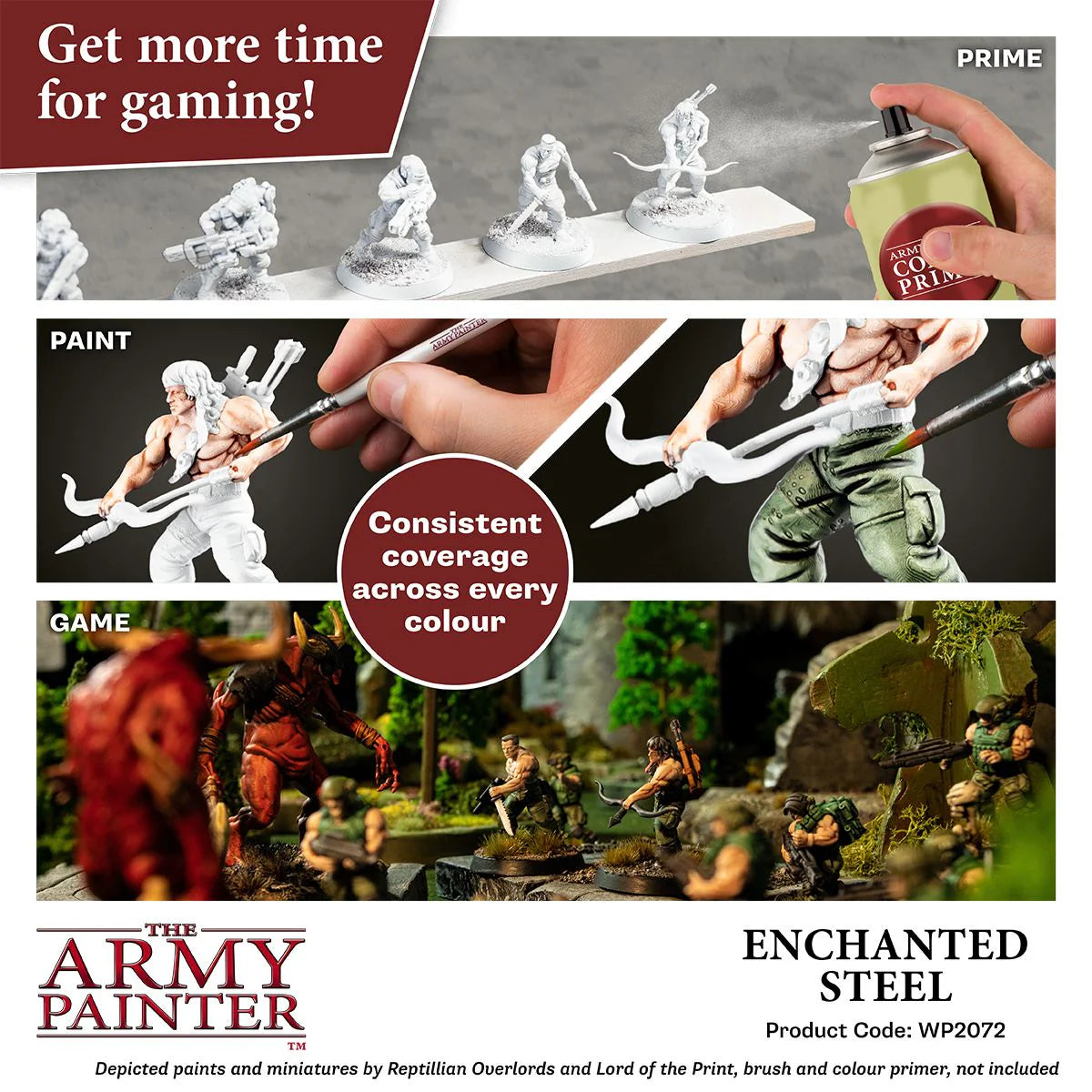 The Army Painter: Speedpaint: Enchanted Steel - WP2072
