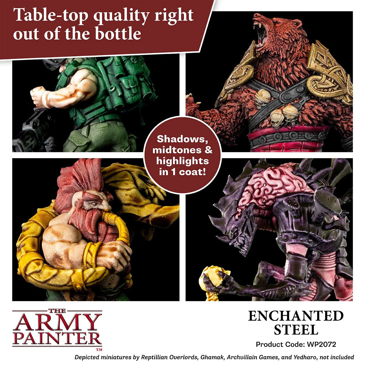 The Army Painter: Speedpaint: Enchanted Steel - WP2072