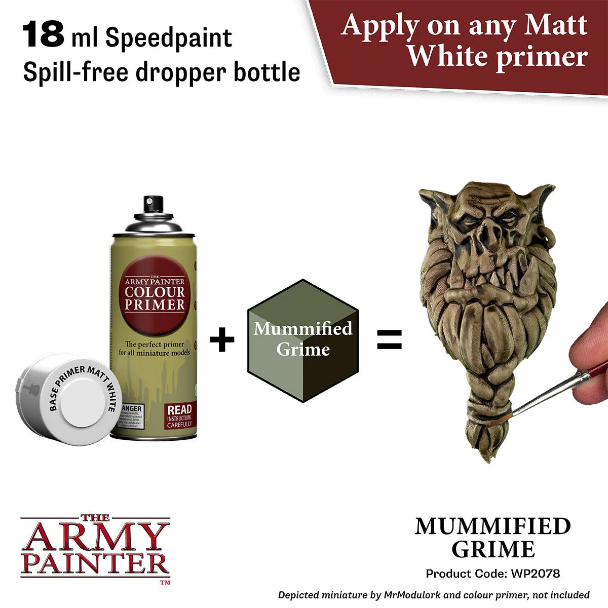 The Army Painter: Speedpaint: Mummified Grime - WP2078