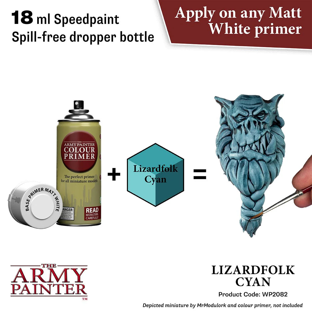 The Army Painter: Speedpaint: Lizardfolk Cyan - WP2082