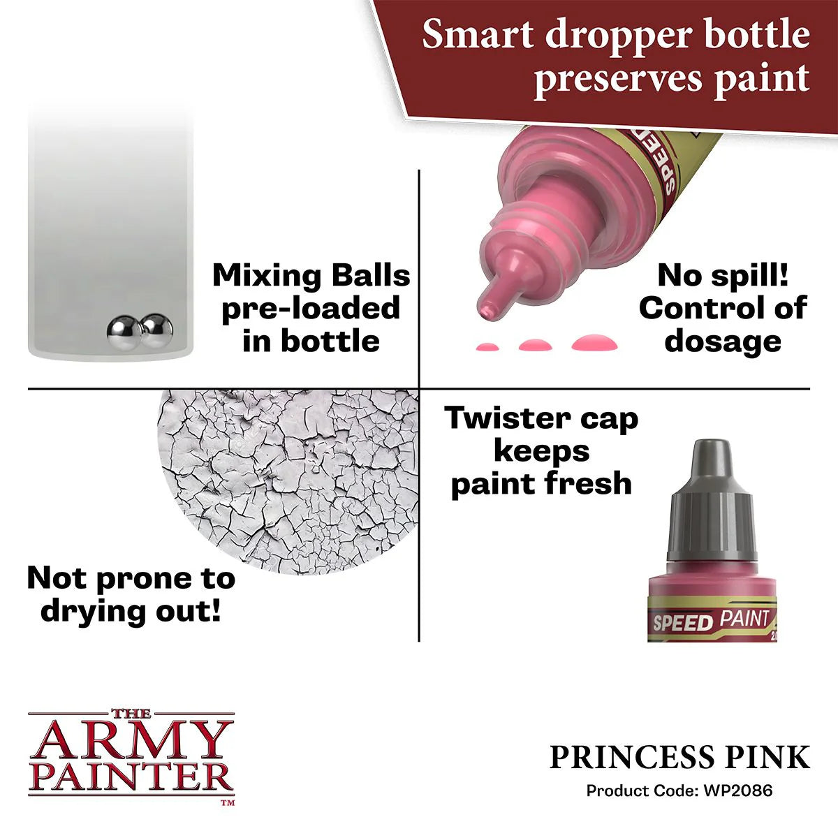 The Army Painter: Speedpaint: Princess Pink - WP2086