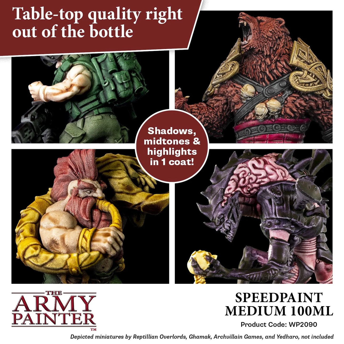 The Army Painter: Speedpaint: Speedpaint Medium - WP2090