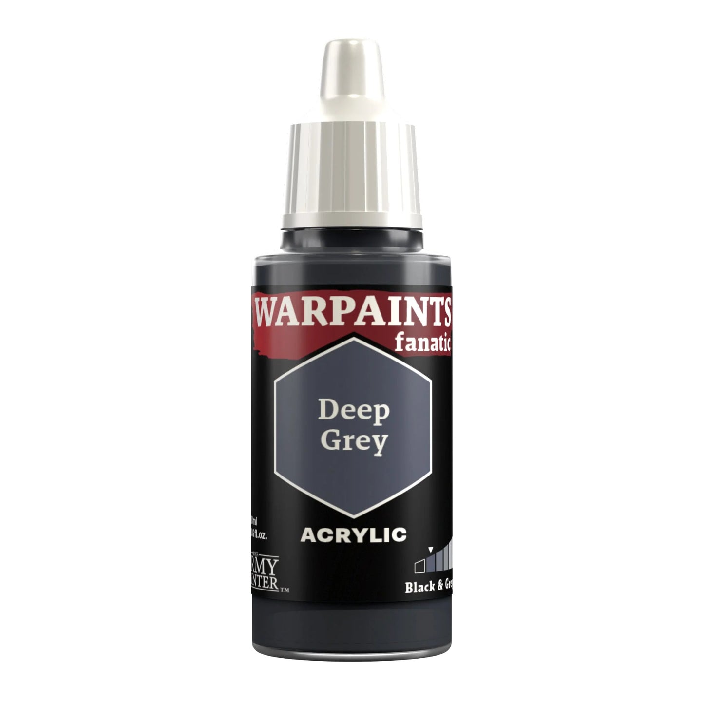 The Army Painter: Warpaints Fanatic: Deep Grey - WP3002