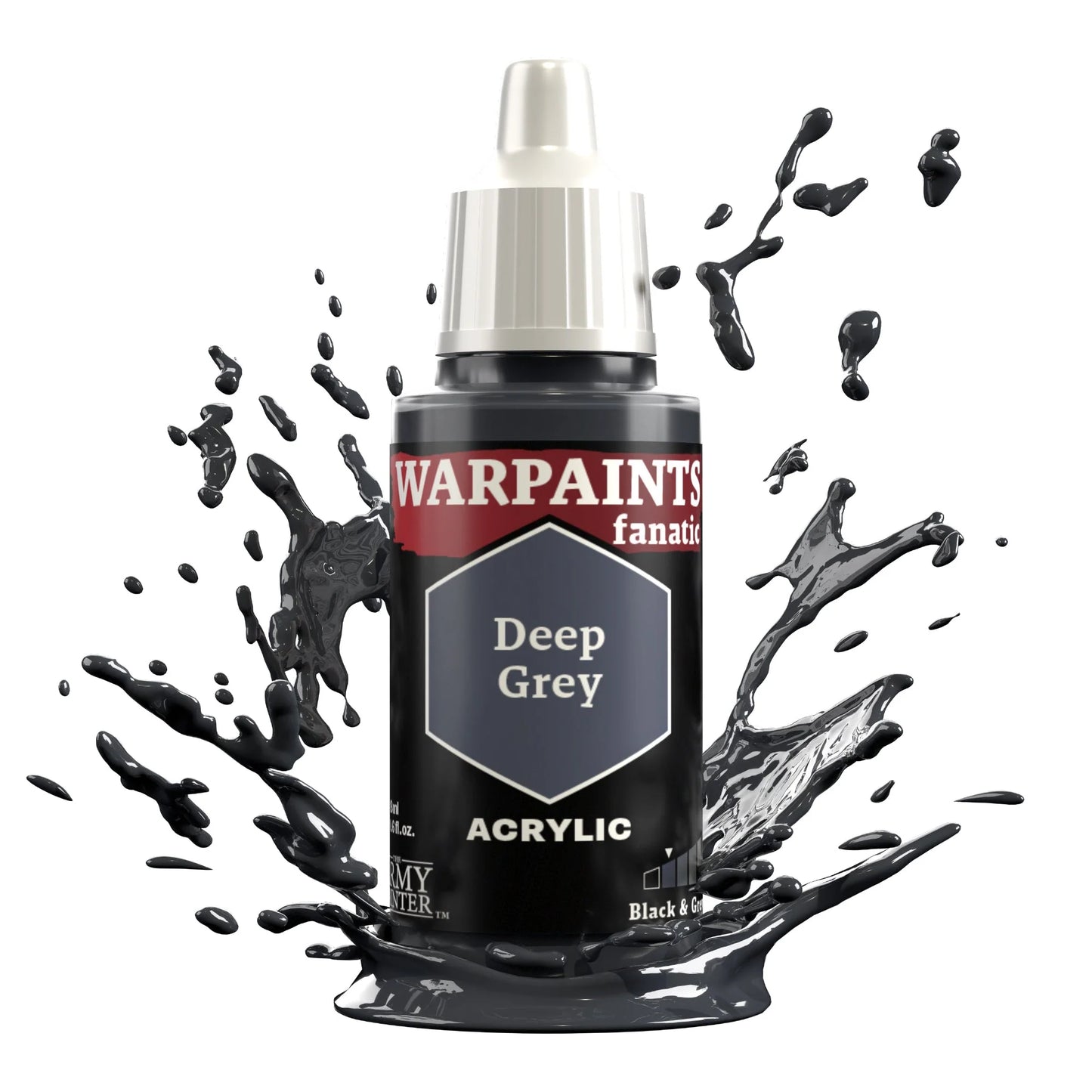 The Army Painter: Warpaints Fanatic: Deep Grey - WP3002