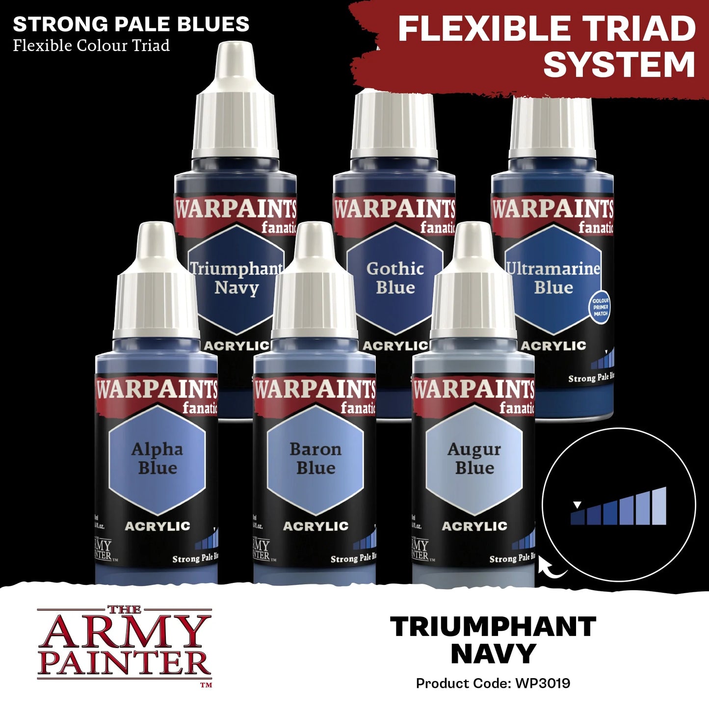 The Army Painter: Warpaints Fanatic: Triumphant Navy - WP3019