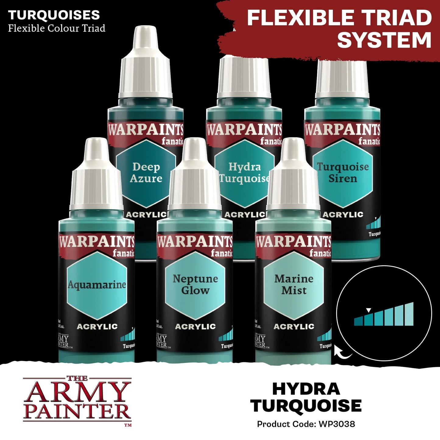 The Army Painter: Warpaints Fanatic: Hydra Turquoise