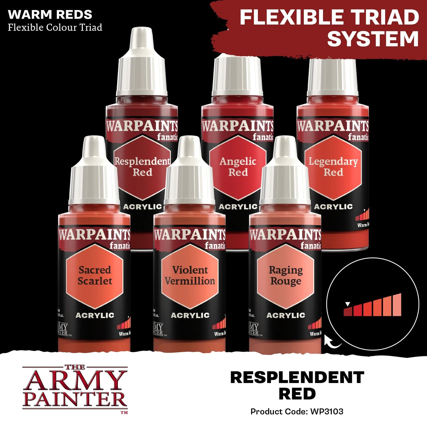 The Army Painter: Warpaints Fanatic: Resplendent Red - WP3103